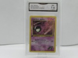 GMA GRADED POKEMON 2000 SABRINA'S GASTLY #93 GYM HEROES 1ST EDITION NM+ 7.5