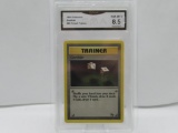 GMA GRADED POKEMON 1999 GAMBLER #60 FOSSIL TRAINER NM-MT+ 8.5