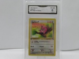 GMA GRADED POKEMON 1999 JIGGLYPUFF #54 JUNGLE 1ST EDTION EX-NM 6