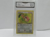 GMA GRADED POKEMON 1999 LICKITUNG #38 JUNGLE 1ST EDITION NM-MT+8.5