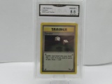 GMA GRADED POKEMON 1999 GAMBLER #60 FOSSIL TRAINER NM-MT+ 8.5