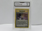 GMA GRADED POKEMON 2000 IMPOPSTER OAK'S REVENGE #76 TEAM ROCKET TRAINER NM-MT 8