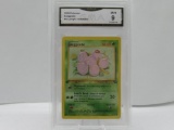 GMA GRADED POKEMON 1999 EXEGGCUTE #52 JUNGLE 1ST EDITION MINT 9