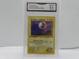 GMA GRADED POKEMON 2000 LT. SURGE'S VOLTORB #86 GYM CHALLENGE 1ST EDITION NM-MT+ 8.5