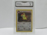 GMA GRADED POKEMON 2000 DARK RATICATE #51 TEAM ROCKET NM-T 8