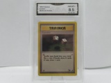 GMA GRADED POKEMON 1999 GAMBLER #60 FOSSIL TRAINER NM-MT+ 8.5