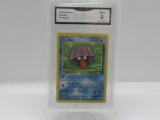 GMA GRADED POKEMON 1999 SHELLDER #54 FOSSIL MINT 9