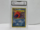 GMA GRADED POKEMON 1999 KINGLER #38 FOSSIL MINT 9