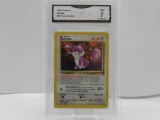 GMA GRADED POKEMON 2000 RATTATA #66 TEAM ROCKET NM 7