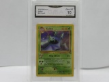 GMA GRADED POKEMON 1999 GOLBAT #34 FOSSIL GEM MT 10