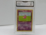 GMA GRADED POKEMON 1999 SLOWPOKE #55 FOSSIL MINT 9