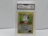 GMA GRADED POKEMON 2000 ERIKA'S CLEFAIRY #25 GYM HEROES 1ST EDITION NM-MT+ 8.5