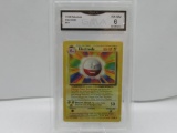 GMA GRADED POKEMON 1999 ELECTRODE #21 EX-NM 6