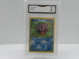 GMA GRADED POKEMON 1999 SHELLDER #54 FOSSIL MINT 9