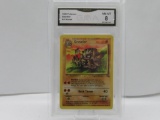 GMA GRADED POKEMON 1999 GRAVELER 37 FOSSIL NM-MT 8