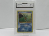 GMA GRADED POKEMON 1999 HORSEA #49 FOSSIL NM 7