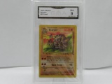 GMA GRADED POKEMON 1999 GRAVELER #37 FOSSIL MINT 9