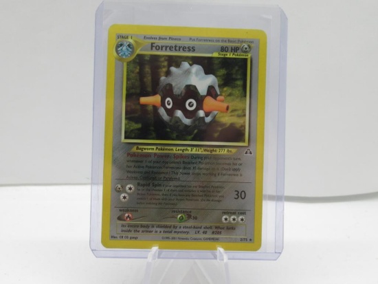 2001 Pokemon Neo Discovery #2 FORRETRESS Holofoil Rare Trading Card