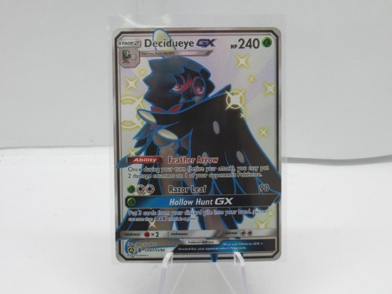 Decidueye GX Shiny Holo Ultra Rare Hidden Fates Pokemon Card