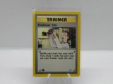 Pokemon Card 1ST Edition Neo Genesis Professor Elm Trainer