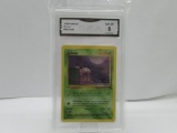 GMA GRADED POKEMON 1999 GRIMER #48 FOSSIL NM-MT 8