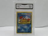 GMA GRADED POKEMON 1999 KRABBY #51 FOSSIL NM-MT+ 8.5