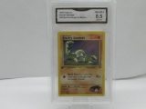 GMA GRADED POKEMON 2000 BROCK'S GEODUDE #68 GYM CHALLENGE 1ST EDITION NM-MT+ 8.5