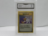 GMA GRADED POKEMON 1999 SCOOP UP #78 TRAINER NM 7