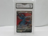 GMA GRADED POKEMON 2020 SWORD & SHIELD SALAMENCE V #143 DARKNESS ABLAZE GEM MT 10