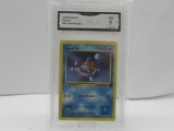 GMA GRADED POKEMON 2000 SQUIRTLE #68 TEAM ROCKET NM 7