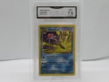 GMA GRADED POKEMON 1999 TENTACRUEL #44 FOSSIL NM+ 7.5