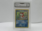 GMA GRADED POKEMON 1999 GOLDEEN #53 JUNGLE 1ST EDITION MINT 9