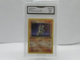 GMA GRADED POKEMON 2000 MACHOP $59 TEAM ROCKET 1ST EDITION GEM MT 10