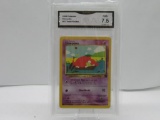 GMA GRADED POKEMON 2000 SLOWPOKE #67 TEAM ROCKET NM+ 7.5