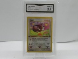 GMA GRADED POKEMON 1999 EEVEE #51 JUNGLE 1ST EDITION NM-MT+ 8.5