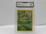 GMA GRADED POKEMON 1999 VICTREEBEL #30 JUNGLE 1ST EDITION NM-MT 8