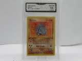 GMA GRADED POKEMON 1999 RHYHORN #61 JUNGLE 1ST EDITION GEM MT 10