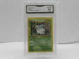 GMA GRADED POKEMON 1999 NIDORAN #57 JUNGLE 1ST EDITION GEM MT 10