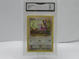 GMA GRADED POKEMON 1999 RATTATA #61 MINT 9