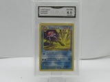 GMA GRADED POKEMON 1999 TENTACRUEL #44 FOSSIL EX NM+ 6.5