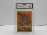 GMA GRADED POKEMON 1999 RHYHORN #61 JUNGLE 1ST EDITION NM MT+ 8.5