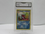 GMA GRADED POKEMON 1999 SEAKING #46 JUNGLE NM MT 8