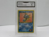 GMA GRADED POKEMON 2000 MISTYS HORSEA #86 GYM HEROES 1ST EDITION EX NM 6