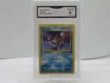 GMA GRADED POKEMON 2000 SQUIRTLE #68 TEAM ROCKET EX NM 6