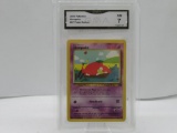 GMA GRADED POKEMON 2000 SLOWPOKE #67 TEAM ROCKET NM 7