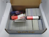Box of Pokemon cards & more