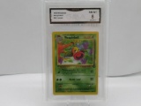 GMA GRADED POKEMON 1999 WEEPINBELL #48 JUNGLE NM-MT 8