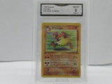 GMA GRADED POKEMON 1999 PRIMEAPE #43 JUNGLE 1ST EDITION NM-MT 8