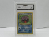 GMA GRADED POKEMON 1999 SHELLDER #54 FOSSIL MINT 9