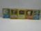 Vintage Lot of 5 HOLOFOIL RARE Pokemon WOTC Trading Cards from Cool Collection